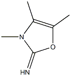 2(3H)-Oxazolimine,3,4,5-trimethyl-(9CI) Struktur