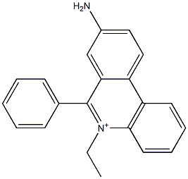 des-3-aminoethidium Struktur