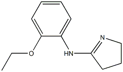 2H-Pyrrol-5-amine,N-(2-ethoxyphenyl)-3,4-dihydro-(9CI) Struktur