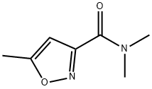 3-Isoxazolecarboxamide,N,N,5-trimethyl-(9CI) Struktur