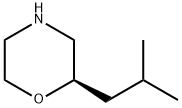 Morpholine, 2-(2-Methylpropyl)-, (2R)- Struktur