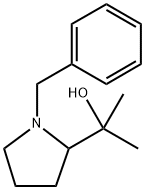 1-Benzyl-2-(2-hydroxyisopropyl)pyrrolidine Struktur