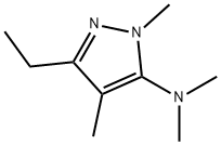 1H-Pyrazol-5-amine,3-ethyl-N,N,1,4-tetramethyl-(9CI) Struktur