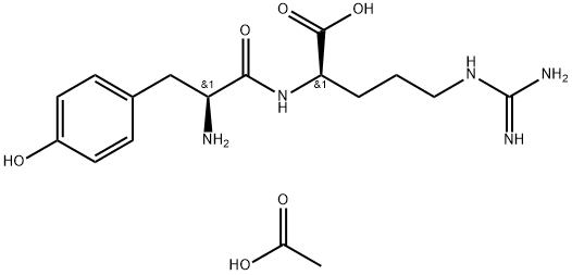 [D-ARG2]-KYOTORPHIN ACETATE SALT Struktur