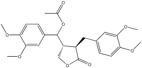 5-Acetoxymatairesil dimethyl ether