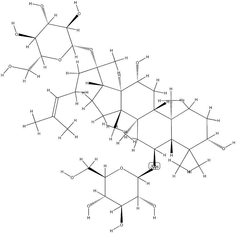 Sanchinoside Rg1 Struktur