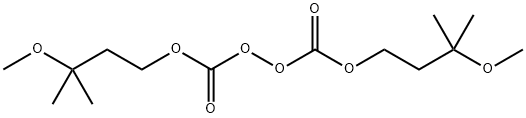 Di-3-methyl-3-methoxybutyl peroxy dicarbonate Struktur