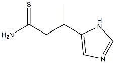 1H-Imidazole-4-propanethioamide,  -bta--methyl-  (9CI) Struktur