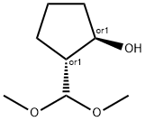 Cyclopentanol, 2-(dimethoxymethyl)-, (1R,2R)-rel- (9CI) Struktur