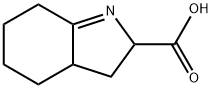 2H-Indole-2-carboxylicacid,3,3a,4,5,6,7-hexahydro-(9CI) Struktur