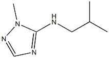 1H-1,2,4-Triazol-5-amine,1-methyl-N-(2-methylpropyl)-(9CI) Struktur