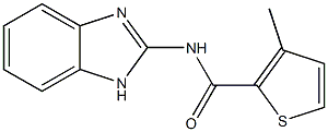 2-Thiophenecarboxamide,N-1H-benzimidazol-2-yl-3-methyl-(9CI) Struktur