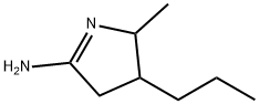 2H-Pyrrol-5-amine,3,4-dihydro-2-methyl-3-propyl-(9CI) Struktur