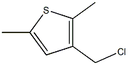 3-(chloromethyl)-2,5-dimethylthiophene Struktur