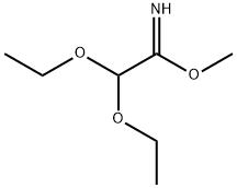 2,2-diethoxy-ethanimidic acid methyl ester Struktur