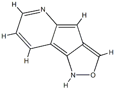 1H-Isoxazolo[3,4:3,4]cyclopenta[1,2-b]pyridine(9CI) Struktur