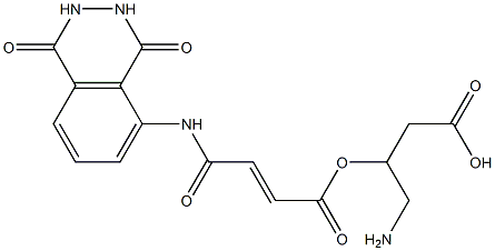 carnitinylmaleate-isoluminol Struktur