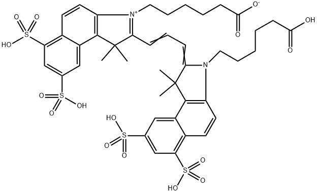 Cy3.5 DiAcid(tetra SO3) Struktur