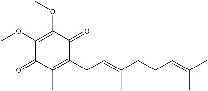 Ubiquinone Q2 Struktur