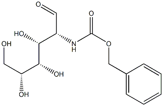 2-N-CARBOBENZYLOXY-2-DEOXY-D-GLUCOSAMINE Struktur