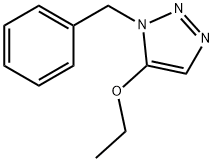 1H-1,2,3-Triazole,5-ethoxy-1-(phenylmethyl)-(9CI) Struktur