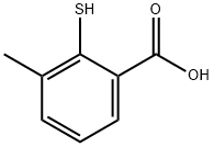 Benzoic acid, 2-Mercapto-3-Methyl- Struktur