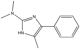 1H-Imidazol-2-amine,N,N,4-trimethyl-5-phenyl-(9CI) Struktur