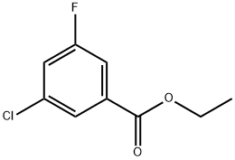 ethyl 3-chloro-5-fluorobenzoate Struktur