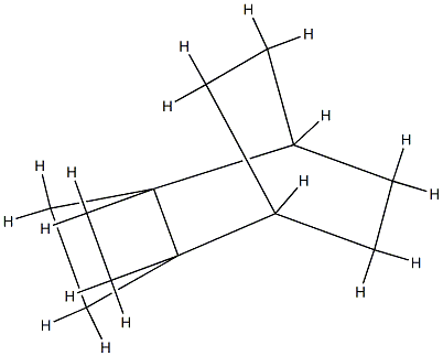 Tetracyclo(4.2.2.26,5.01,6)dodecane Struktur