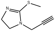 1H-Imidazole,4,5-dihydro-2-(methylthio)-1-(2-propynyl)-(9CI) Struktur