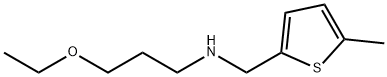 2-Thiophenemethanamine,N-(3-ethoxypropyl)-5-methyl-(9CI) Struktur