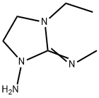 1-Imidazolidinamine,3-ethyl-2-(methylimino)-(9CI) Struktur