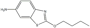 6-Benzothiazolamine,2-butoxy-(9CI) Struktur