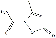 2(5H)-Isoxazolecarboxamide,3-methyl-5-oxo-(9CI) Struktur