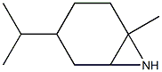 7-Azabicyclo[4.1.0]heptane,1-methyl-4-(1-methylethyl)-(9CI) Struktur