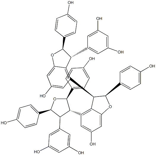 Carasinol B Struktur