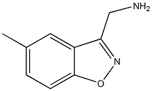 1,2-Benzisoxazole-3-methanamine,5-methyl-(9CI) Struktur