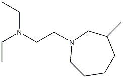 1H-Azepine-1-ethanamine,N,N-diethylhexahydro-3-methyl-(9CI) Struktur