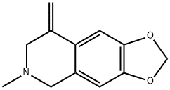 1,3-Dioxolo[4,5-g]isoquinoline,5,6,7,8-tetrahydro-6-methyl-8-methylene-(9CI) Struktur