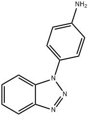 4-(1H-1,2,3-benzotriazol-1-yl)aniline Struktur