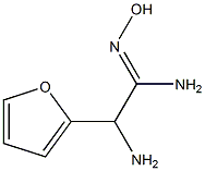 2-Furanethanimidamide,alpha-amino-N-hydroxy-(9CI) Struktur