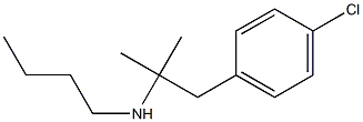 N-methylchlorphentermine Struktur