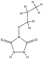 1,2,4-Triazolidin-3-one,4-propoxy-5-thioxo-(9CI) Struktur