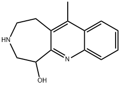 1H-Azepino[4,5-b]quinolin-5-ol,2,3,4,5-tetrahydro-11-methyl-(9CI) Struktur