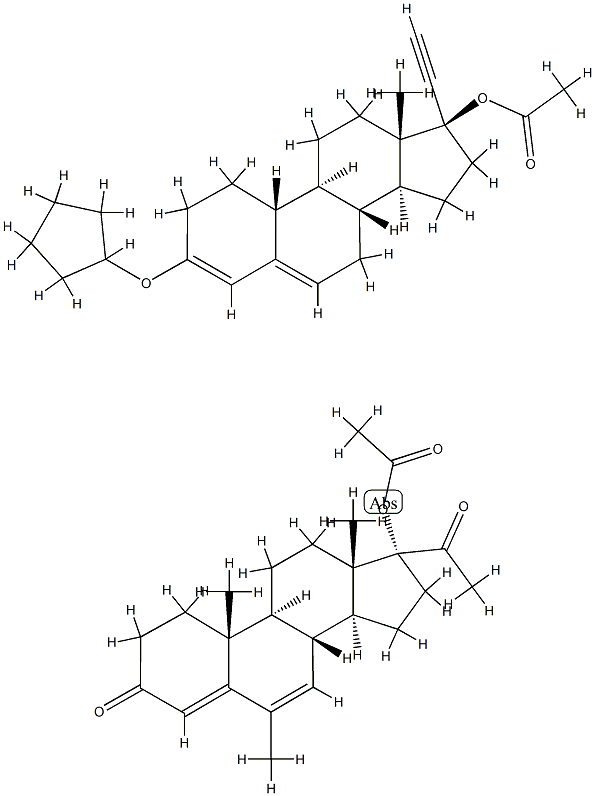 Me-quingestanol Struktur