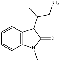 2H-Indol-2-one,3-(2-amino-1-methylethyl)-1,3-dihydro-1-methyl-(9CI) Struktur