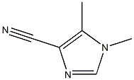 1H-Imidazole-4-carbonitrile,1,5-dimethyl-(9CI) Struktur