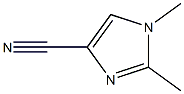 1H-Imidazole-4-carbonitrile,1,2-dimethyl-(9CI) Struktur