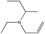 2-Butanamine,N-ethyl-N-2-propenyl-(9CI) Struktur