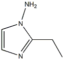 1H-Imidazol-1-amine,2-ethyl-(9CI) Struktur